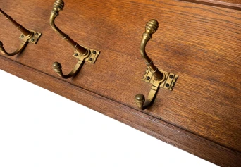 Arts & Crafts Wall Coat Rack by Kobus de Graaff, 1900s